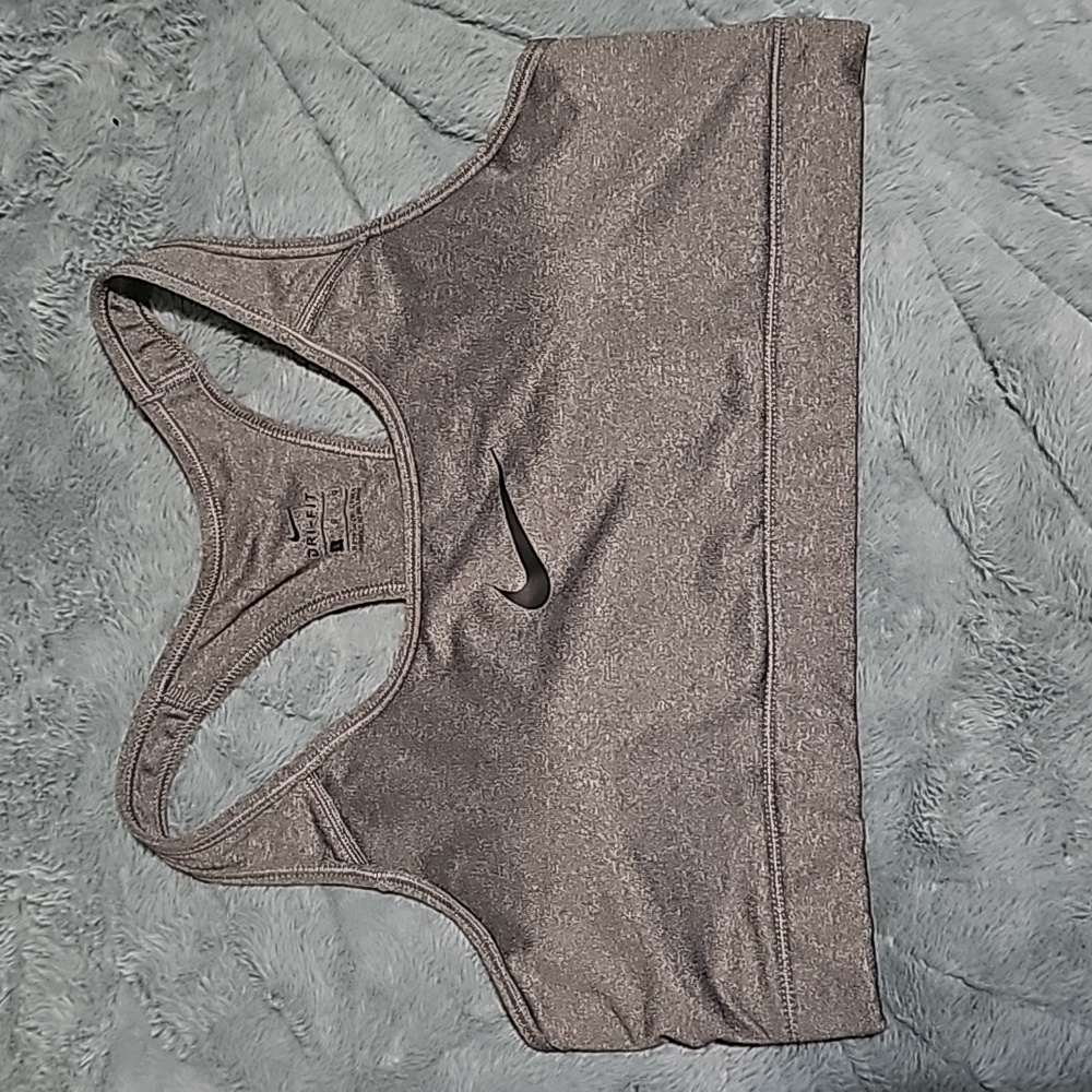 Nike Women's Gray Sports Bra